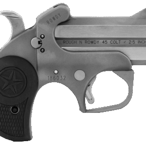 Bond Arms Rowdy 410/.45, 3" Barrel, Bead Blasted Stainless Steel, 2rd