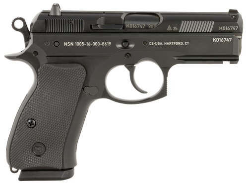 CZ P-01 50th Anniversary 9mm 10rd, 3.75" Black Steel Barrel, Black Steel Serrated Slide, Black Beavertail, Black Rubber Grip CZ P-01 50th Anniversary 9mm 10rd, 3.75" Black Steel Barrel, Black Steel Serrated Slide, Black Beavertail, Black Rubber Grip