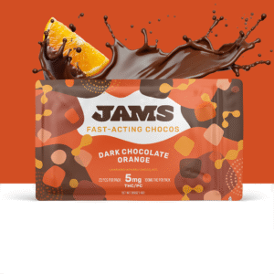 Orange Fast-Acting Dark Chocolates 5mg ea | 20-Pack
