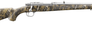 Ruger 77/44 44 Magnum, 16.6" Barrel, Stainless Steel, Camo